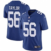 Nike New York Giants #56 Lawrence Taylor Royal Blue Team Color NFL Vapor Untouchable Limited Jersey,baseball caps,new era cap wholesale,wholesale hats